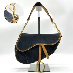 【極希少】 Christian Dior Saddle Bag CDロゴ 正規品