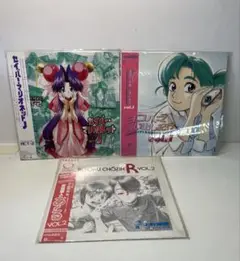 3.アニメLD セイバーマリオネットJ ヨコハマ買い出し紀行 あ～る 3枚セット