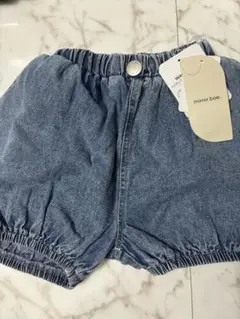 新品未使用　デニム風ショートパンツ 90cm