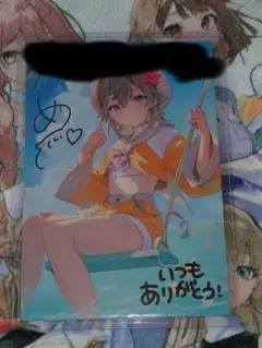 ぶいすぽっ！小森めと　直筆サインポスカ