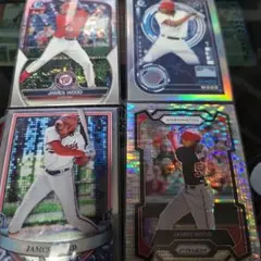 Bowman ジェームズ・ウッド4枚 Chrome