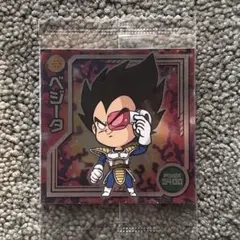 ドラゴンボールウエハース　シール　ベジータ　W6-21