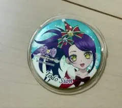 プリパラ クリスマスドリームライブ2016 缶バッジ　東堂シオン