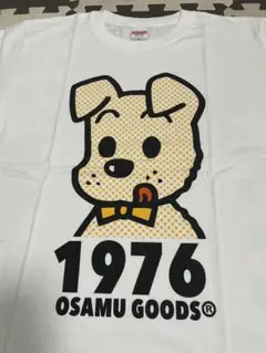 ドッグ OSAMU オサムグッズ 犬 tシャツ M 新品 ホワイト 半袖