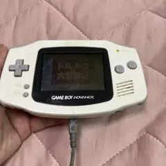【ジャンク】ゲームボーイアドバンス 本体 ホワイト　AGB-001