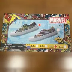 【アメコミ好きな方へ】MARVEL マーベル　プラチナムザッカスニーカー　26㎝