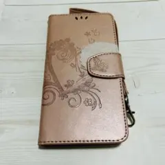 Xperia X Performance ケース 手帳型 ハート　花柄 カバー