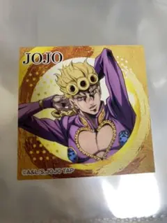 ジョジョ　箔一　コラボ　金沢箔コンパクトミラー【承太郎&徐倫セット】 ジョジョ 箔一 コラボ 金沢箔コンパクトミラー【承太郎&徐倫