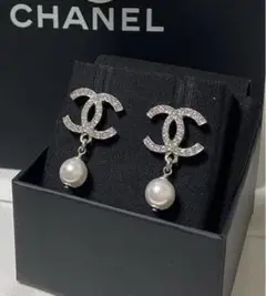 シャネル ピアス パール