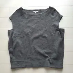 BALLSEY ボールジィ ウールジャージ フレンチスリーブ ベスト 日本製