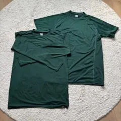 ZETT ベースボール アンダーシャツ 半袖&長袖2枚セット おまけ付き