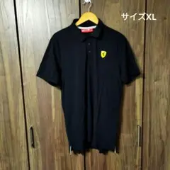 希少★　Ferrari　フェラーリ★　ワンポイントロゴ　ポロシャツ　サイズXL