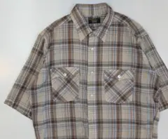 JC Penney　TOWNCRAFT　半袖シャツ　ウエスタンシャツ　70s