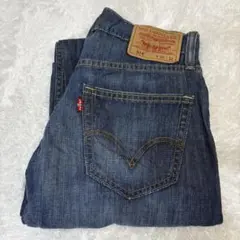 Levi's 514 スリムストレートデニム W30 L32 ダークブルー