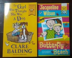 児童洋書2冊　Clare Balding & Jacqueline Wilson