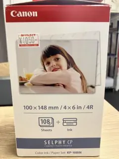 Canon SELPHY CP シート108枚+インク　KP-108IN
