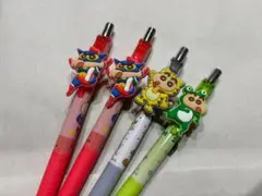 クレヨンしんちゃん ボールペン 4本セット　文房具　新品未使用