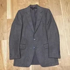 フランス製　ツイード　テーラードジャケット