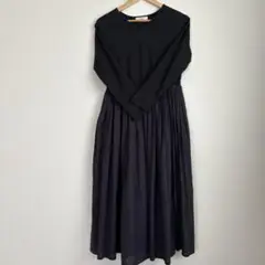 サマンサモスモスブルー　ドッキングワンピース　美品