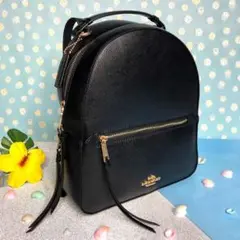COACH コーチ リュック ブラック 新品 黒 新作 人気 シンプル