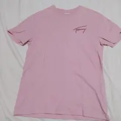 Tommy ピンク Tシャツ