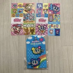 アトレ ナルミヤ キャラクターシール　　エンジェルブルー前髪クリップ　セリア