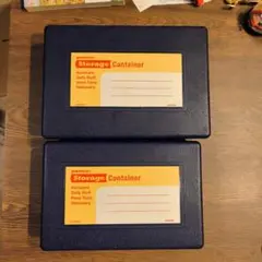 penco Storage Container 2個セット ネイビー