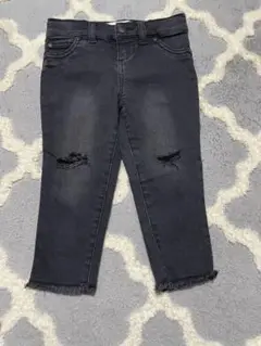 ダメージ加工ストレッチデニムパンツ 未使用