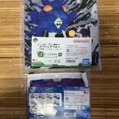 エヴァンゲリオン 1番くじ J賞ハンドタオル Ｇ賞サコッシュ 2点セット