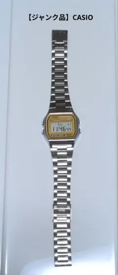 【ジャンク品】 CASIO 腕時計 A-158WEA-9JF あいみょん
