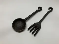 アイアン　ヴィンテージ風　スプーン　フォーク