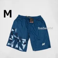 新品/M/ヨネックス/ブルー/最新海外モデル/ハーフパンツ/ショートパンツ/13