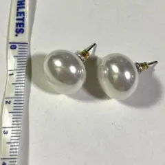 ホワイトパール ピアス　結婚式　ウェディング