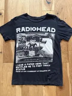 RADIOHEAD グラフィックプリント Tシャツ Sサイズ ブラック