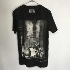 【美品】ZARA　Tシャツ　半袖　ALI　ブラック　ストーン　M