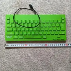 チャレンジタッチ キーボード　緑系　保管品