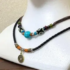 ターコイズ ネックレス インディアン ナバホ族 メキシカンジュエリー アメカジ