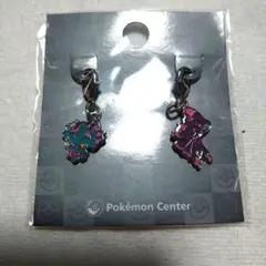 ポケモン　センター　全国図鑑　メタルチャーム　ムウマ　ムウマージ
