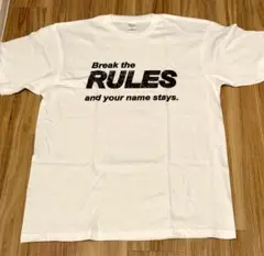 Break the RULES Tシャツ ホワイト