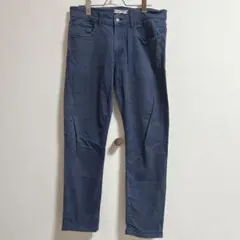 ユニクロ　UNIQLO メンズ　パンツ　カラー　ネイビー