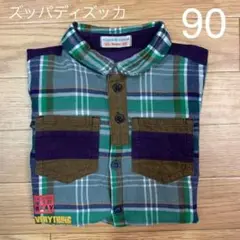 美品　ズッカ　90 シャツ　ズッパディズッカ　長袖　チェックシャツ