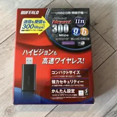 BUFFALO 無線LAN子機 WLI-UC-G301N USB Wi-Fi