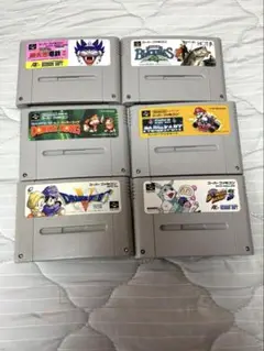 スーパーファミコン ゲームソフト 6本セット
