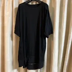 新品 ヒガキョウコ ブラックチュニック 半袖