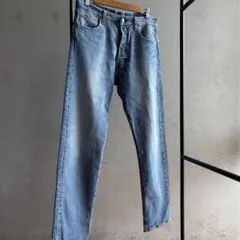 LEVI'S 501 34×32プレミアム ストレートデニム ライトブルー