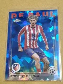 2025 TOPPS CHROME SAPPHIRE UEFA デ・パウル