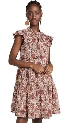 美品 Ulla Johnson ウラジョンソン ワンピース コットン ワンピース