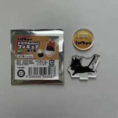 ハイキュー アクリルminiフィギュア　黒尾鉄朗　クロオネコ