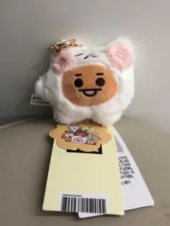 BT21 シューキー 白猫 キーチェーン