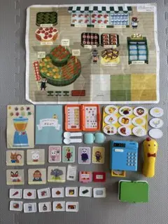 こどもちゃれんじ　はてなんだくん　レストラン　おかいもの　おままごと　おみせ